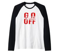 Red Don't Let Me Stop You... Grafica Rossa Maglia con Maniche Raglan