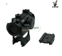 Red Dot 1x20 nero 2 MOA JS-TACTICAL® (JS-BD04)