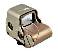Red Dot Olografico Prof. 555 TAN JS TACTICAL attacco doppio