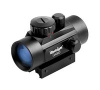 Red Dot Sight Mirino riflettente 1x40mm Cannocchiale punto rosso impermeabile, antiurto e antiappannamento con supporto riser da 1 pollice