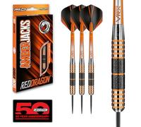 RED DRAGON Amberjack 11: 30g Freccette Tungsteno con Punta Acciacio, Voli e Freccette Aste