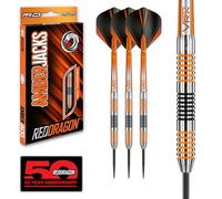 RED DRAGON Amberjack 4: 23g Freccette Tungsteno con Punta Acciacio, Voli e Freccette Aste
