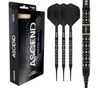RED DRAGON Darts - Freccette professionali al 90% di tungsteno, Nitro Flite, volo/pozzo integrato, freccette e fusti, punta morbida da 18 g, freccette in acciaio da 20 g, 22 g, 23 g, 24 g e 25 g