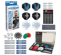 RED DRAGON Darts - Gerwyn Price Iceman - Optima Multi Accessory Pack - Accessori professionali per freccette