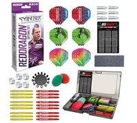 RED DRAGON Darts - Peter Wright Snakebite - Optima Multi Accessory Pack - Accessori professionali per freccette