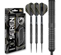 RED DRAGON Darts - Seren Onyx 1 24g - 90% Tungsteno Professionale Punta in Acciaio Set di Freccette con voli e aste per Freccette