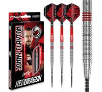 RED DRAGON Freccette Jonny Clayton Original 2.0 | 23 g | 90% tungsteno - Set di freccette professionali con punta in metallo - Contiene frecce e alberi in acciaio | Edizione giocatore professionale