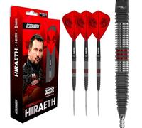 RED DRAGON Freccette professionali, serie Jonny Clayton Hiraeth, Switch Points 23 g, freccette professionali, set di freccette in tungsteno al 90%, con alette e fusti