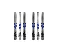 RED DRAGON Gerwyn Price Iceman V-Groove - Steli Corti, in Alluminio, Colore: Blu