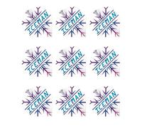 RED DRAGON Hardcore Gerwyn Price Arcobaleno Fiocco di Neve Freccette - 3 set per confezione (totale 9 voli freccette)