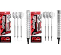 RED DRAGON Javelin Original 18g Softip - Set di Freccette in tungsteno con Alette e steli (Confezione da 2)
