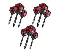 RED DRAGON Jonny Clayton Hardcore - Freccette e fusto per freccette Nitrotech Combo, 3 set per confezione