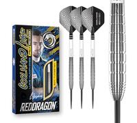 RED DRAGON Luke Humphries TX1 22 Grammo Set di Freccette in tungsteno Premium con Alette e steli