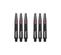 RED DRAGON Nitro Xfire - Astine corte per freccette, 2 set per confezione (6 steli in totale)