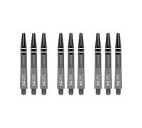 RED DRAGON Nitrotech Intermediate Stems - Black Tint - 3 set per confezione (9 steli in totale)