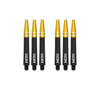 RED DRAGON Nitrotech - Set di 2 steli Medi per Confezione, Colore: Nero e Oro (6 steli in Totale)