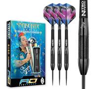 RED DRAGON Peter Wright Snakebite 3: 22g Freccette Tungsteno con Punta Acciacio, Voli e Freccette Aste