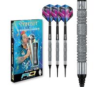 RED DRAGON Peter Wright Snakebite Euro 11 Element Soft-Tip - 18g - Premium Freccette Soft Tungsteno con Alette Freccetta, Aste Freccette & RED DRAGON Checkout Card