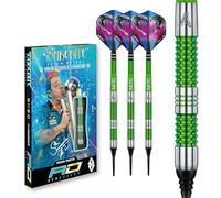 RED DRAGON Peter Wright Snakebite Mamba 2 Soft-Tip - 18g - 90% Freccette Soft Tungsteno con Alette Freccetta, Aste Freccette Checkout Card