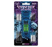 RED DRAGON Peter Wright Snakebite Nitro Ionic Dart Shaft Collection 5 Set per Confezione (15 Alberi in Totale)