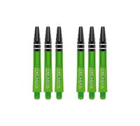 RED DRAGON Peter Wright Snakebite Nitrotech Medium Green - 2 set per confezione (6 steli in totale)