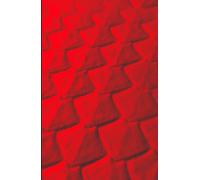 Red Dragon Scale A5 Lined Glossy Hardback Notebook: Fantasy, Mythical, Bookworm, Reader, Gift, Present