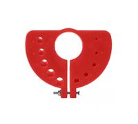 (Red)Drill Bit Grinding Sharpener with 12 Flutes Drill Bit Sharpener for All Bits for Drill Polishing