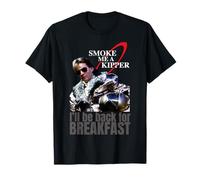 Red Dwarf Arnold Rimmer Ace H Smoke Kipper Fun UK Anni '80 retrò Maglietta