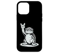 Red eared Slider Punk Rock Rocker Terrario Heavy Metal Custodia per iPhone 12 mini