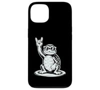 Red eared Slider Punk Rock Rocker Terrario Heavy Metal Custodia per iPhone 13