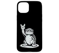 Red eared Slider Punk Rock Rocker Terrario Heavy Metal Custodia per iPhone 15 Plus