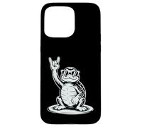 Red eared Slider Punk Rock Rocker Terrario Heavy Metal Custodia per iPhone 15 Pro Max