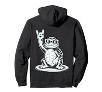 Red Eared Slider Punk Rock Rocker Terrario Heavy Metal Felpa con Cappuccio