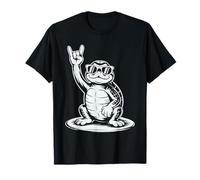 Red Eared Slider Punk Rock Rocker Terrario Heavy Metal Maglietta