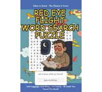 Red Eye Flight Word Search Puzzle Book: Word Search with Easy to Read Print, Great for Traveling, Boredom, and Anxiety | 6 x 9 Inches, 108 Pages | 50+ Puzzles