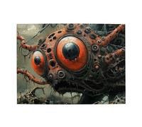 Red Eyed Bug Puzzle in legno 500 pezzi puzzle per adulti impegnativo puzzle per gioco dimensioni 38,1 x 51,8 cm