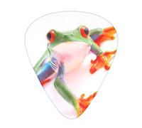 Red Eyed Monkey Tree Frog Plettri per chitarra stampati personalizzati 12 pezzi per chitarra acustica Chitarra elettrica e basso Bulk Pick Taglia unica