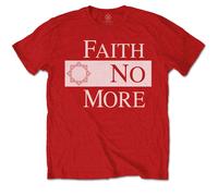 Red Faith No More Logo autorizzato Uomo maglietta