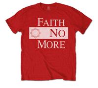 Red Faith No More Logo ufficiale Uomo maglietta unisex