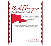Red Flags: Adult Coloring Book
