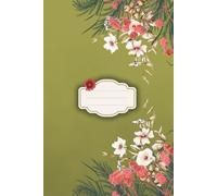 Red Flowers Inspiration: Space for creative writing and daily reflection