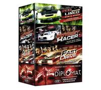 Red Foderato Gun & Speed + Street Racer + Fast Drive + Il Diplomat Cofanetto DVD