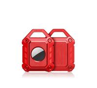 (red) For Apple AirTag Protective Case TPU Cover Air Tag Tracker Loop Holder Key NEW
