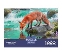 Red Fox 1000 Pezzi Puzzle Gioco Di Famiglia Creativo Jigsaw Puzzle Sfida Colore Per Adulti E Bambini 70x50cm/1000pcs