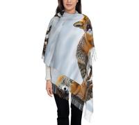 Red Fox In The Snow Sciarpa Moda Nappa Morbido Cashmere Caldo Grande Coperta Scialle Avvolgere Per Regalo 198,1 x 71,1 cm