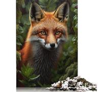 Red Fox Jigsaw Puzzle Impossible 1000Pcs Decorazione Per La Casa. Rilassamento E Intelligence Per Adulti E Ragazzi Da 14 Anni 1000pcs (40x28cm)
