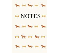 Red Fox Labrador Cream Notebook: Chesnut Lab, Dog Breed, Journal, Notes, Exercise Book, Neutral, Dog Lover, Christmas, Stocking Stuffer, Birthday, 6x9, 75 Pages, Paperback