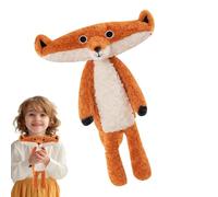 Red Fox Plush Toy - Soft Animal Pillow, Ultra Foxes Stuffy Plushes Animals, Companion Bedding Cushion, Cute Realistic Design Kids Decor | Ideal for Girls Bedroom Bed Sofà Playroom Comfort Hugging