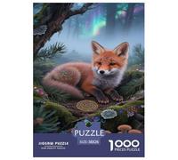 Red Fox Puzzle Impossible 1000 Pezzi Decorazione Per La Casa. Giochi Rilassamento E Intelligence Per Adulti E Bambini Da 12 Anni 38x26cm/1000pcs