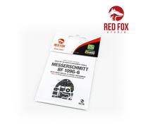 Red Fox Studio RFSQS-24004 - 1/24 Messerschmitt Bf 109G-6 Con Razzo WFR.GR.21